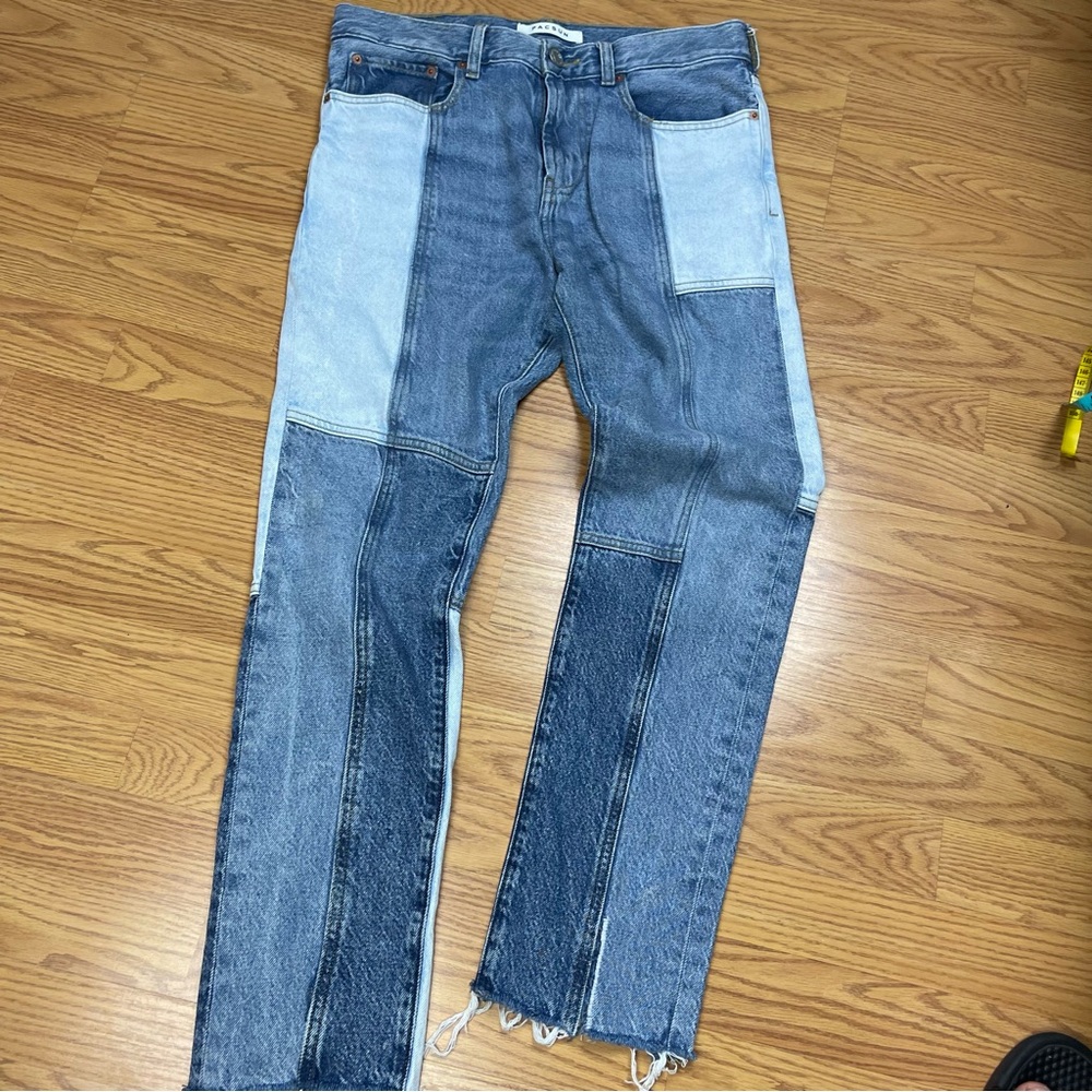 PacSun Men's Multi-Blue Straight Jeans